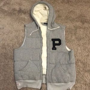 Polo Hoodie Sweatshirt Vest